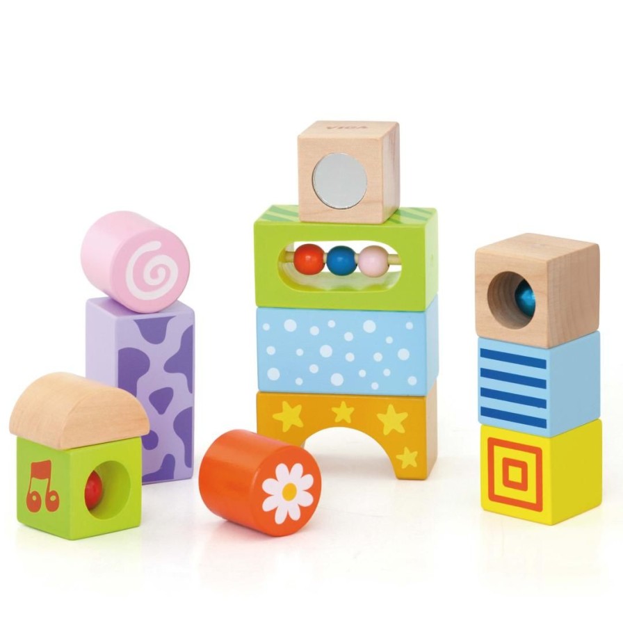 Wooden Toys Viga Montessori Toys | Sound Blocks-12 Pieces