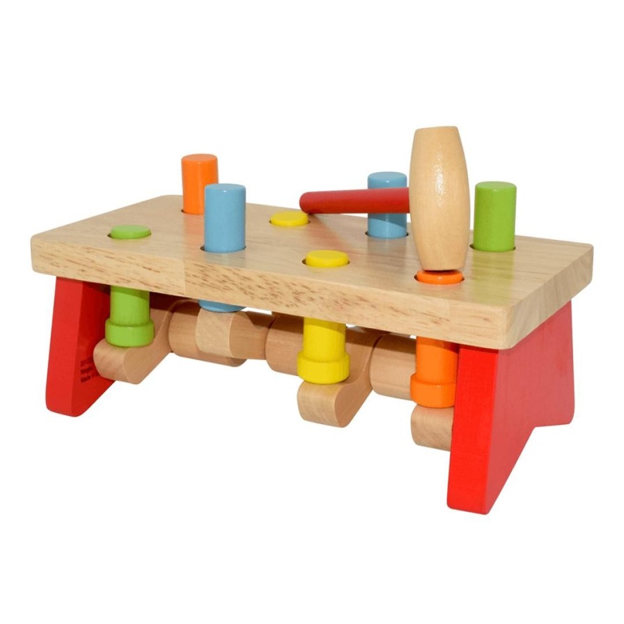 Wooden Toys Viga Baby & Toddler Puzzles | Wooden Pound A Peg