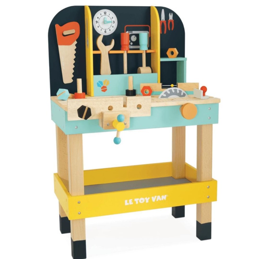 Wooden Toys Le Toy Van Montessori Toys | Alex Carpenter Work Bench