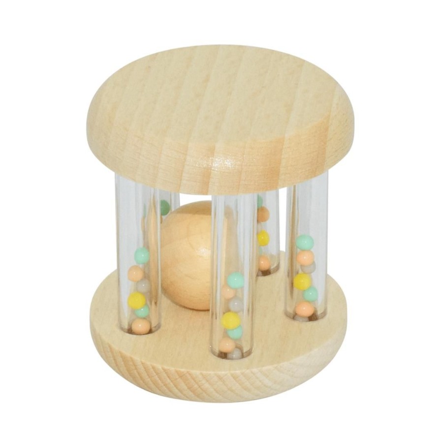 Wooden Toys Kaper Kidz Montessori Toys | Wooden Rattle