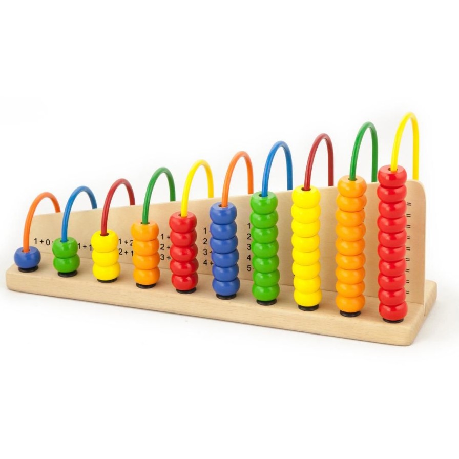 Wooden Toys Viga Montessori Toys | Learn Maths Bead Frame