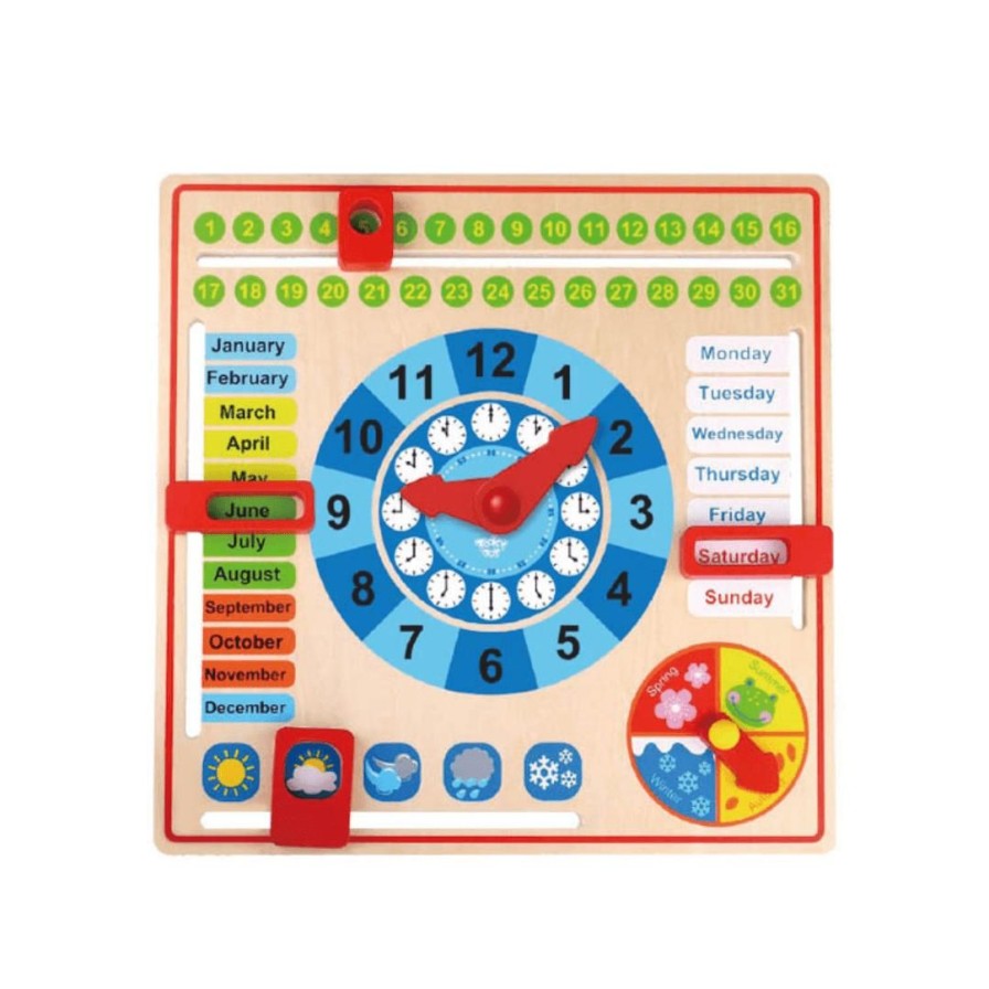 Wooden Toys Tooky Toy Baby & Toddler Puzzles | My Wooden Calendar