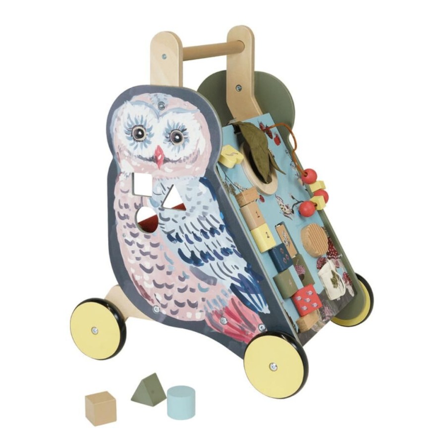 Wooden Toys Manhattan Animals | Owl Activity Walker