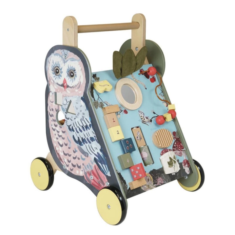 Wooden Toys Manhattan Animals | Owl Activity Walker