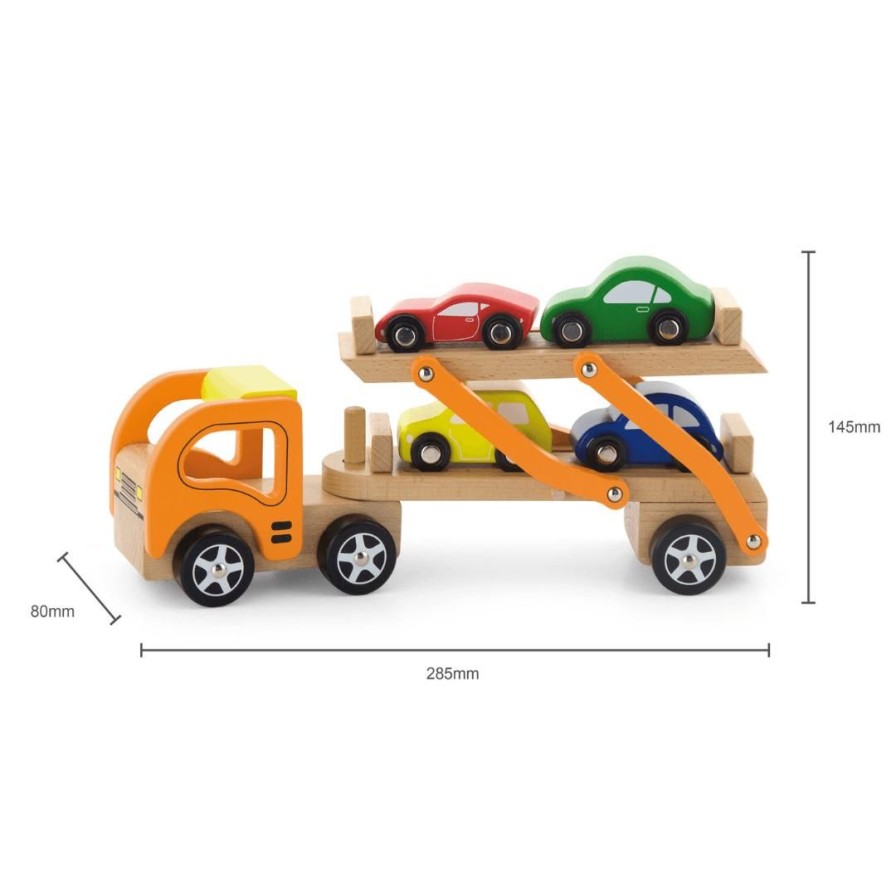 Wooden Toys Viga Pretend Play | Car Carrier