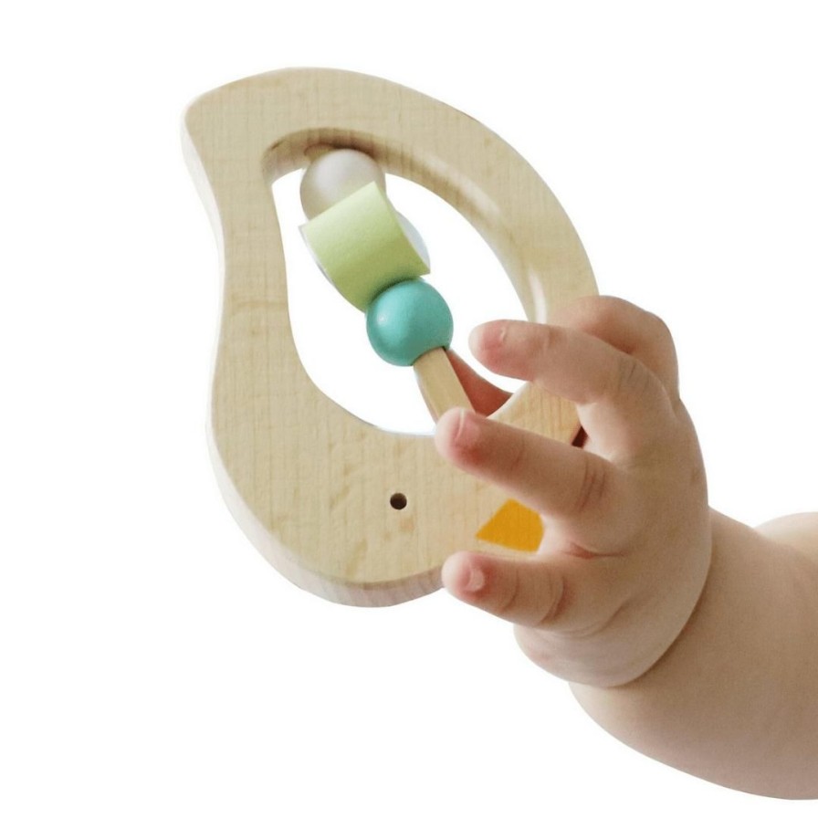 Wooden Toys Kaper Kidz Baby Toys & Teethers | Animal Rattle