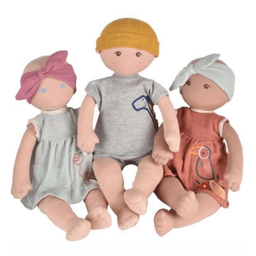 Wooden Toys Tikiri Baby & Toddler Puzzles | Organic Cotton Baby Doll