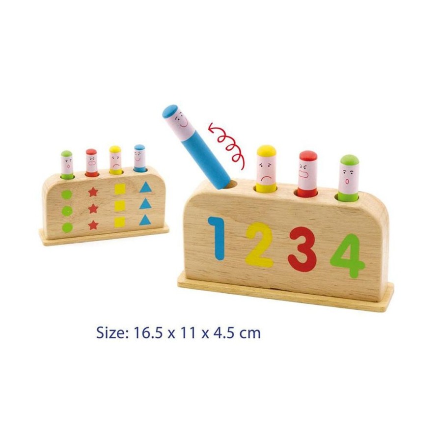 Wooden Toys Fun Factory Gross Motor Skills | Pop Up People