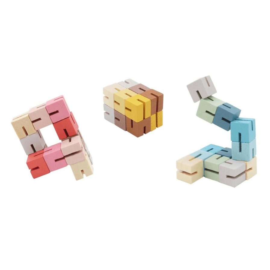 Wooden Toys Kaper Kidz Montessori Toys | Pastel Fidget Toy