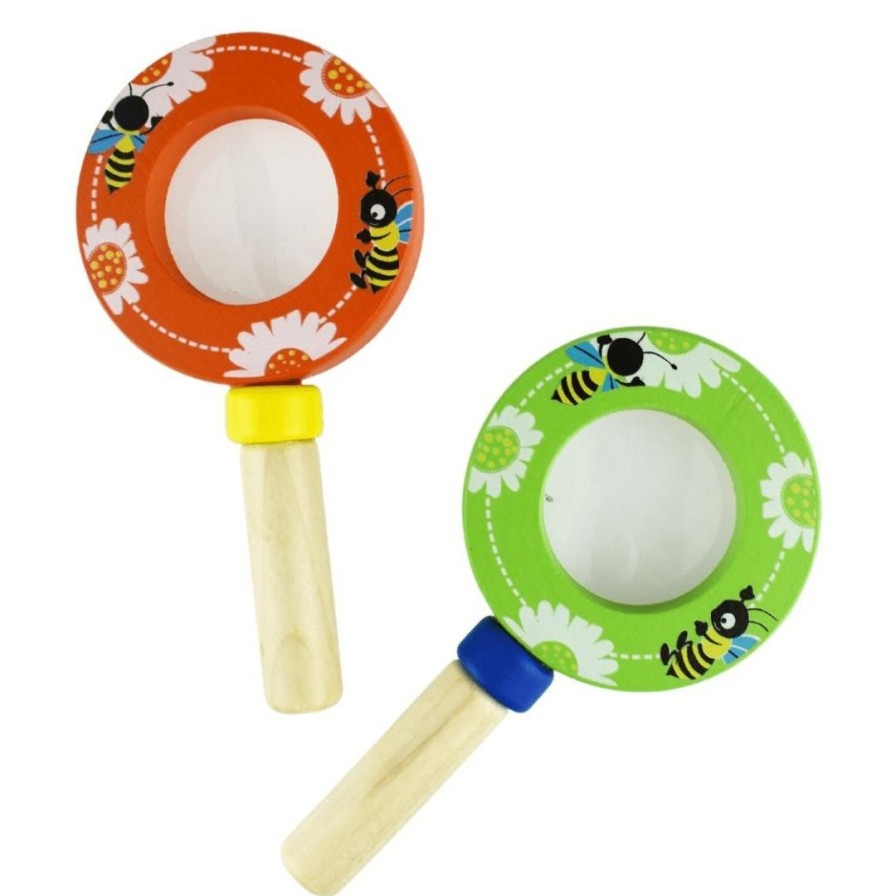 Wooden Toys Kaper Kidz Montessori Toys | Insect Magnifying Glass