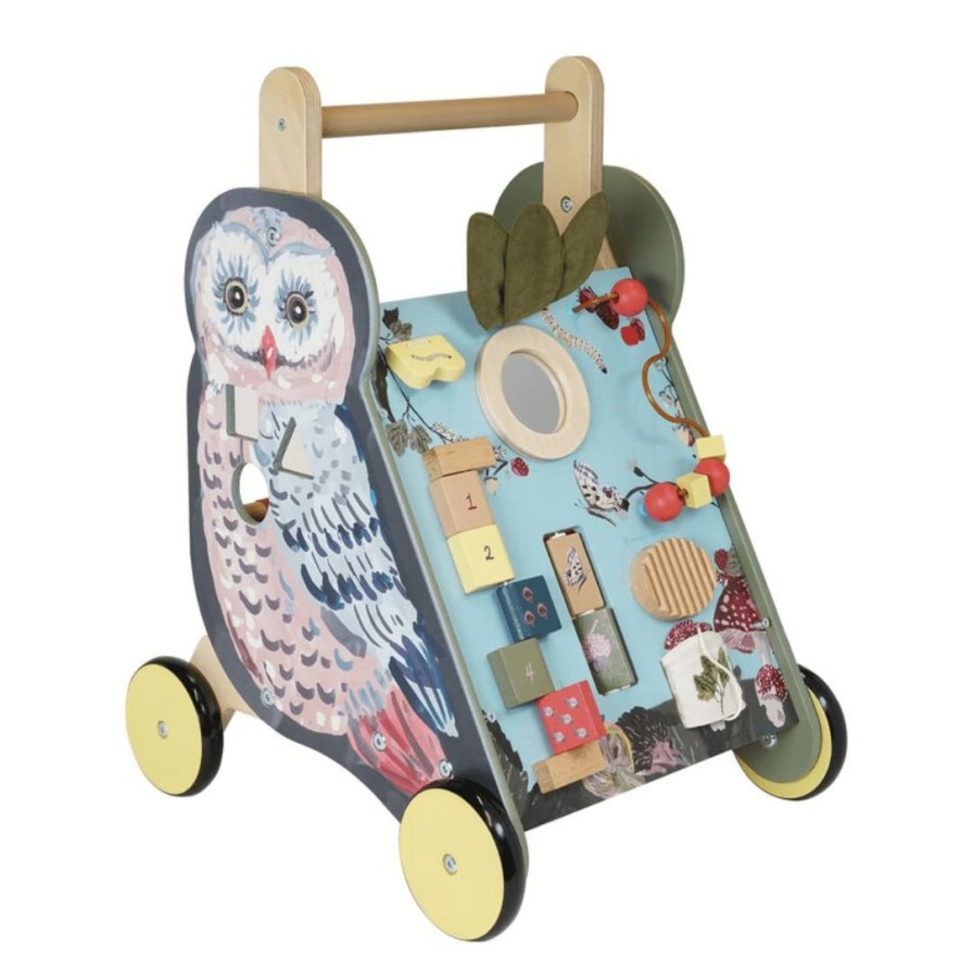 Wooden Toys Manhattan Shapes & Colours | Owl Activity Walker