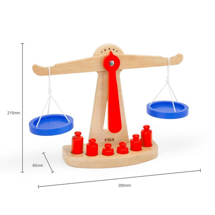 Wooden Toys Viga Numeracy | Balancing Scales