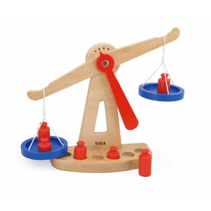 Wooden Toys Viga Montessori Toys | Balancing Scales