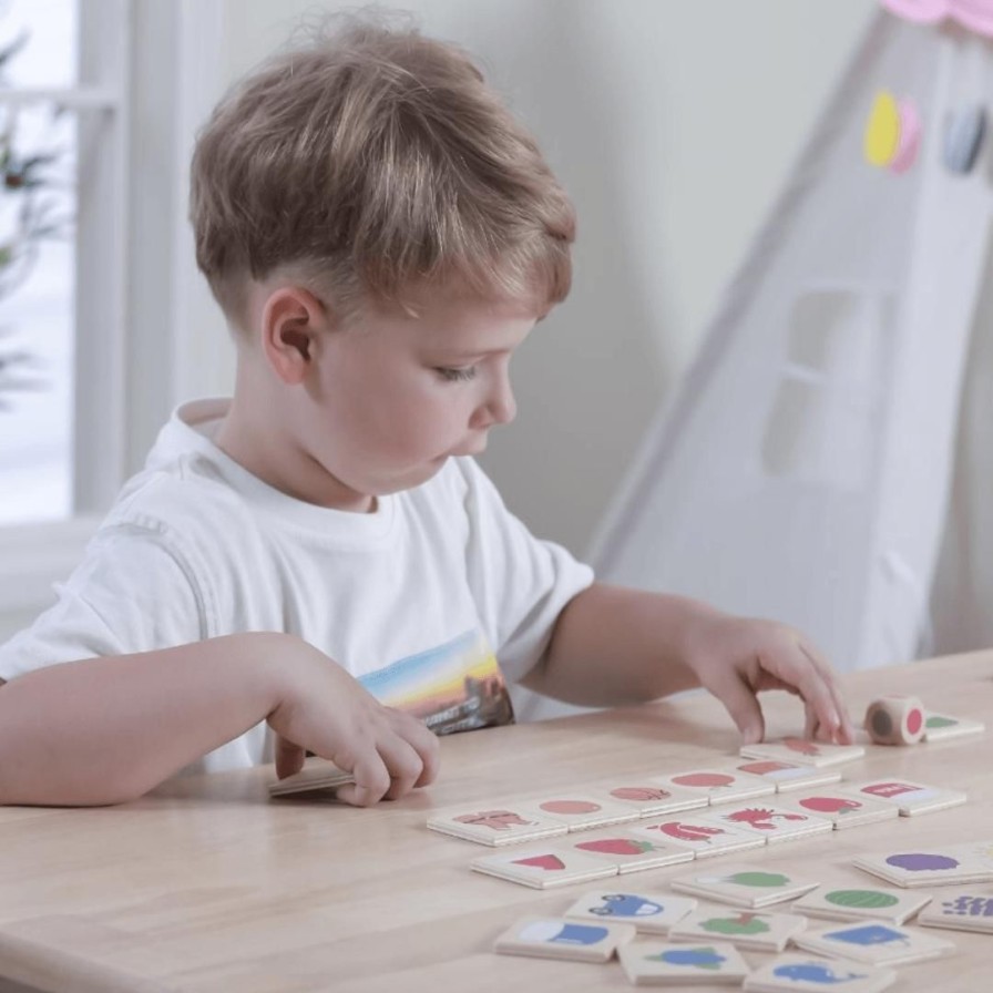 Wooden Toys Viga Shapes & Colours | Learning Colours Puzzle Set