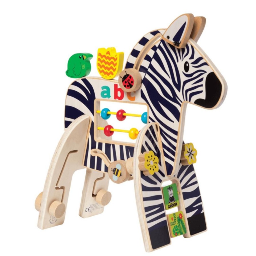 Wooden Toys Manhattan Shapes & Colours | Zebra Activity Centre