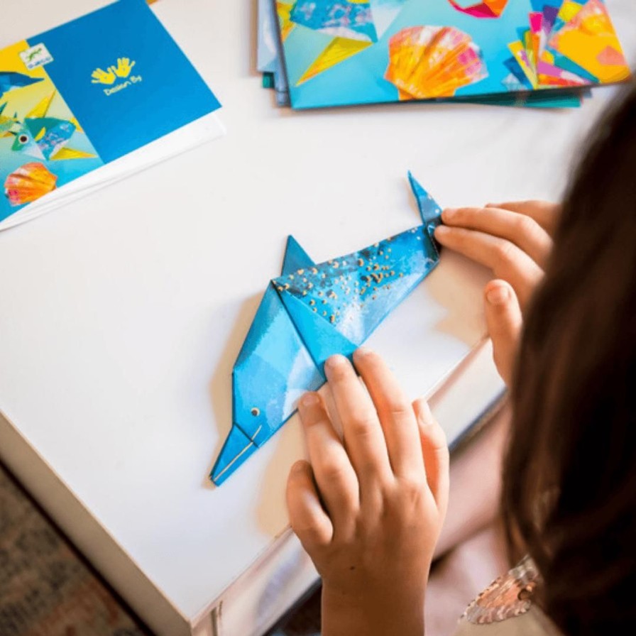 Wooden Toys Djeco Arts & Crafts | Origami-Sea Creatures