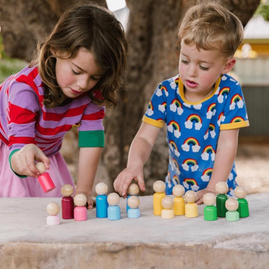 Wooden Toys Freckled Frog Fine Motor Skills | Rainbow Families