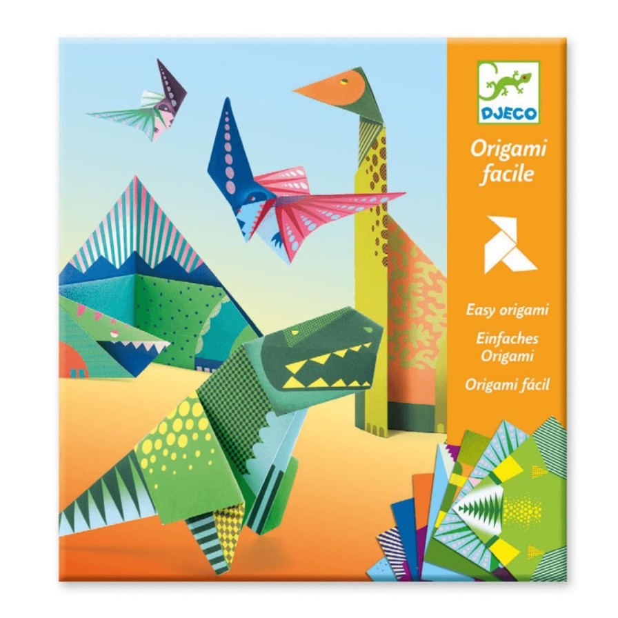 Wooden Toys Djeco Arts & Crafts | Origami-Dinosaurs