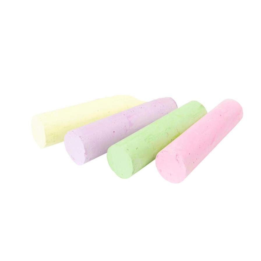 Wooden Toys ed.vantage Baby Toys & Teethers | Chalk-Sidewalk Fluoro-Set Of 4