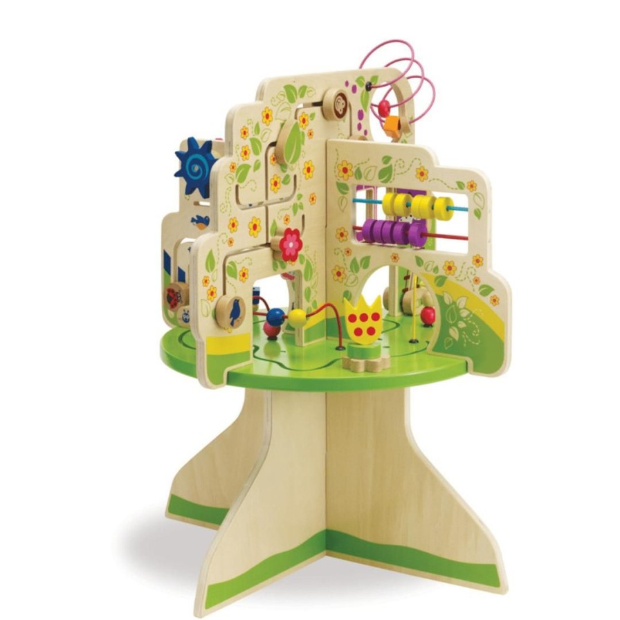 Wooden Toys Manhattan Animals | Tree Top Adventure Activity Table