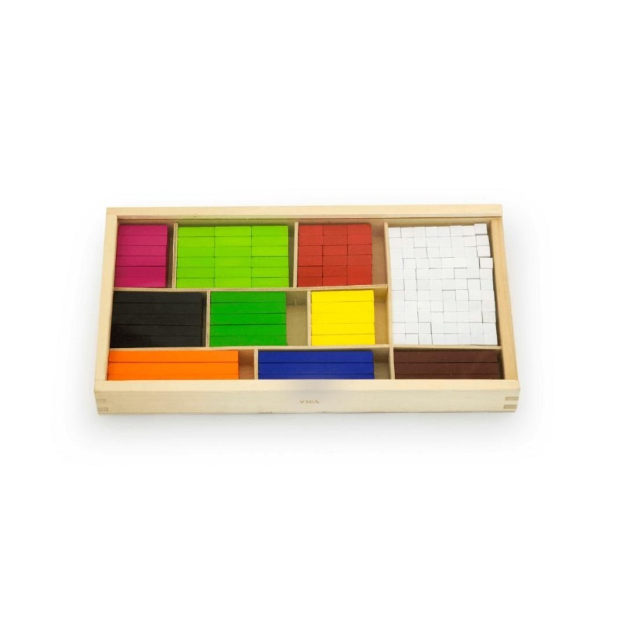 Wooden Toys Fun Factory Numeracy | Cuisenaire Rods-308 Pce