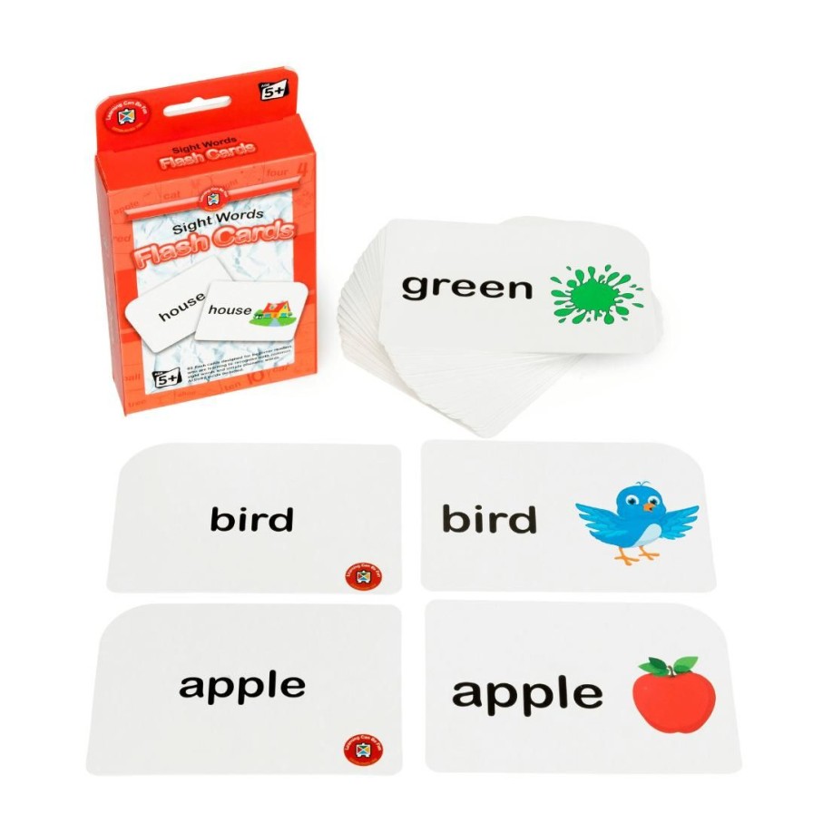 Wooden Toys ed.vantage Numeracy | Sight Word Flash Cards