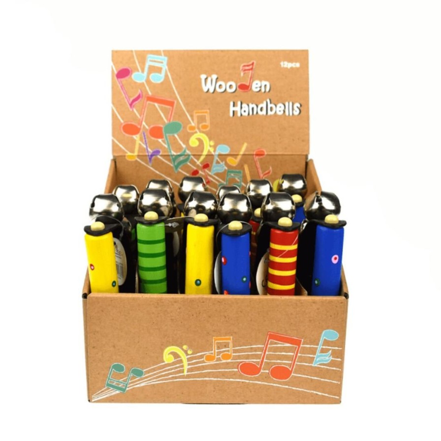 Wooden Toys Kaper Kidz Shapes & Colours | Colourful Hand Bells