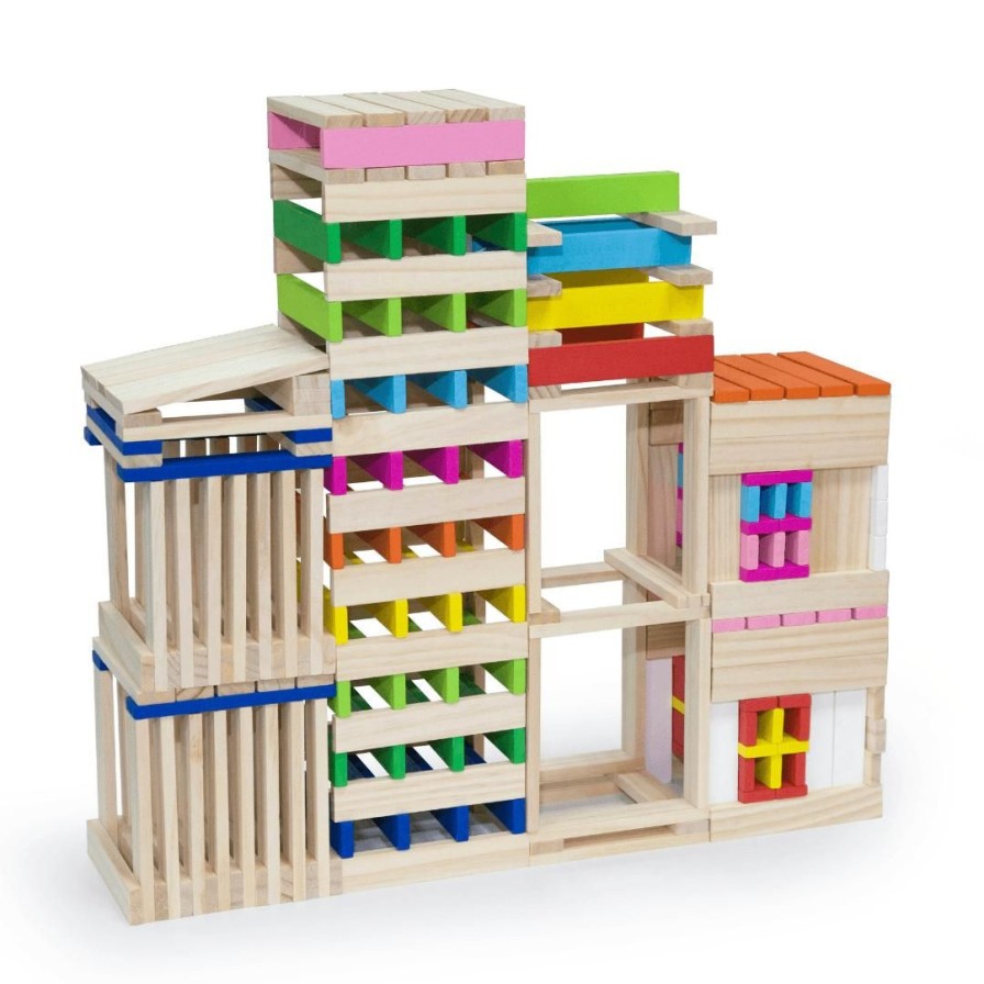 Wooden Toys Viga Building Blocks | Creating Blocks-250 Pieces