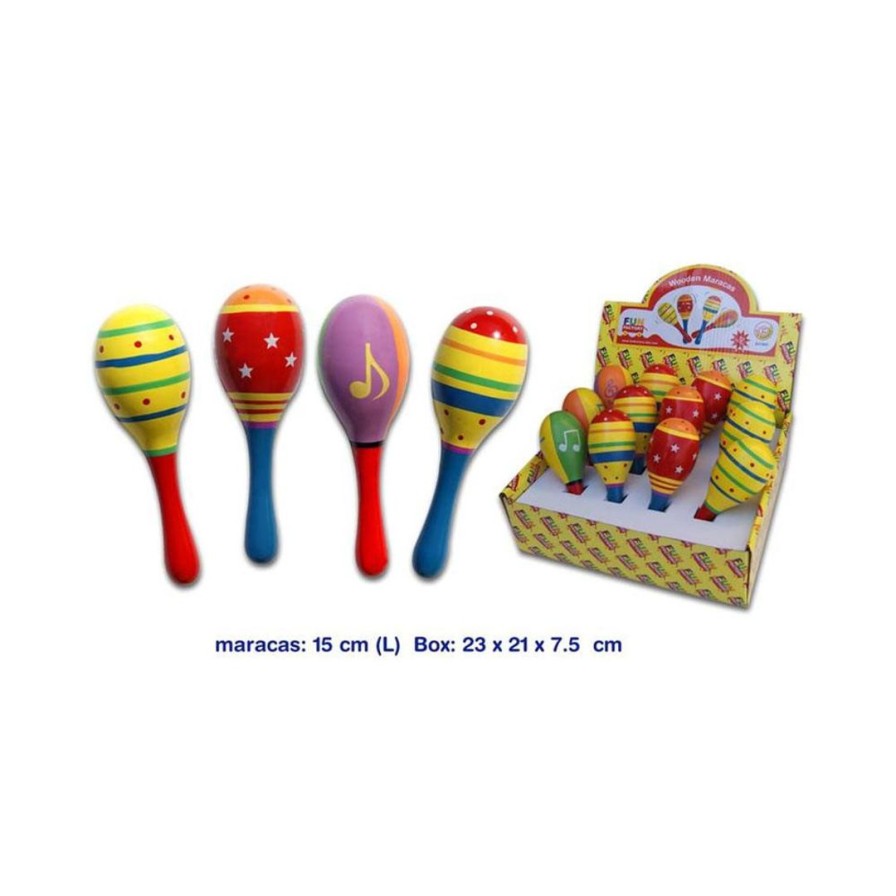 Wooden Toys Fun Factory Musical Toys | Maraca-15Cm