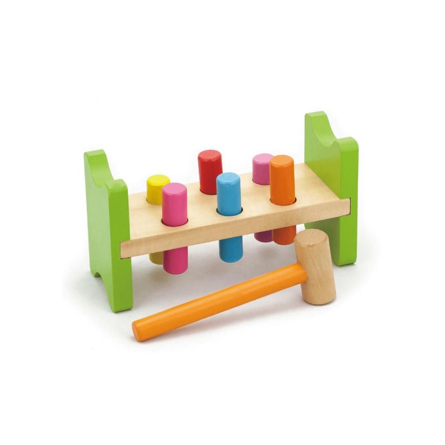 Wooden Toys Viga Gross Motor Skills | Hammering Bench