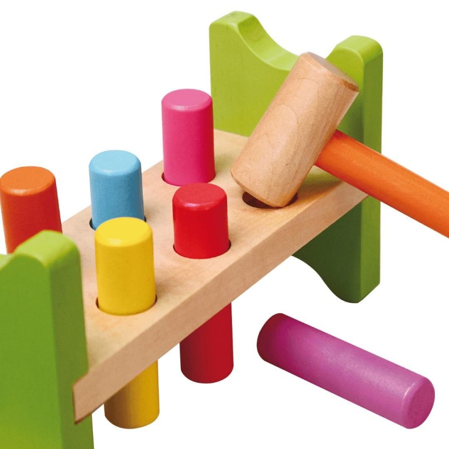 Wooden Toys Viga Gross Motor Skills | Hammering Bench