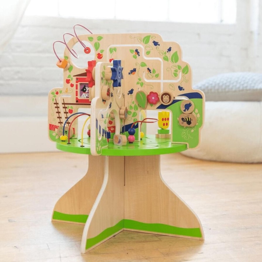 Wooden Toys Manhattan Fine Motor Skills | Tree Top Adventure Activity Table