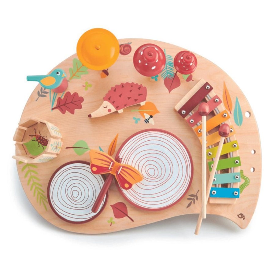 Wooden Toys Tender Leaf Toys Gross Motor Skills | Forest Musical Activity Table