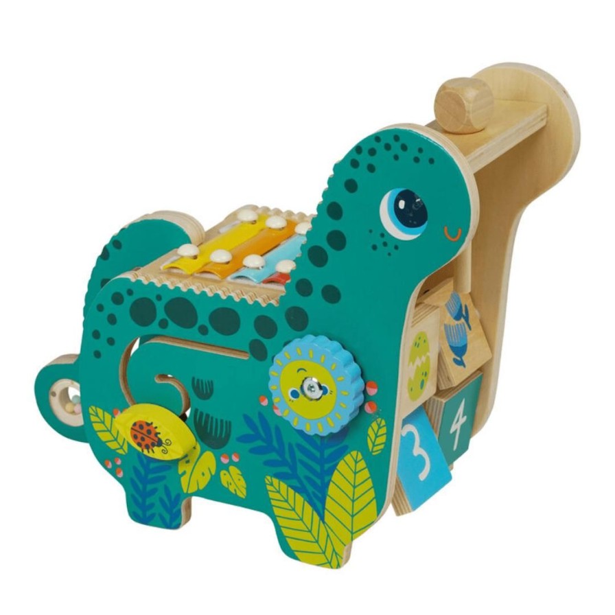 Wooden Toys Manhattan Montessori Toys | Musical Diego Dinosaur Activity Centre