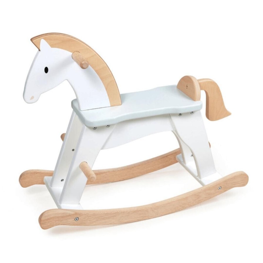 Wooden Toys Tender Leaf Toys Baby Toys & Teethers | Lucky Wooden Rocking Horse