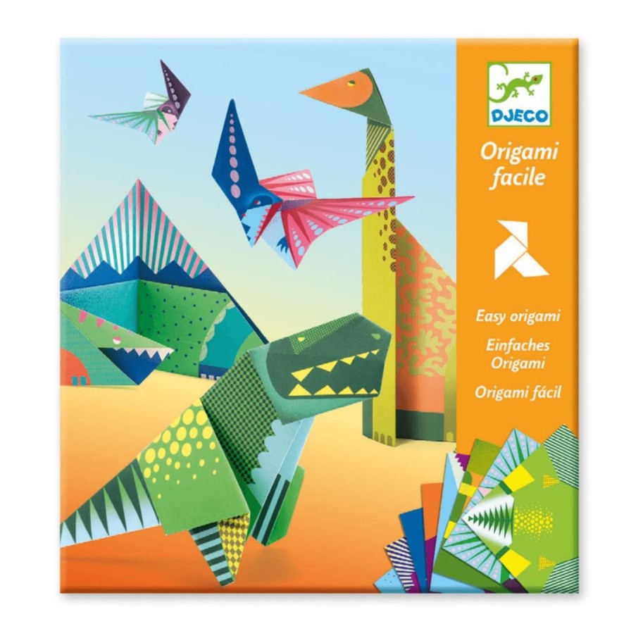 Wooden Toys Djeco Animals | Origami-Dinosaurs