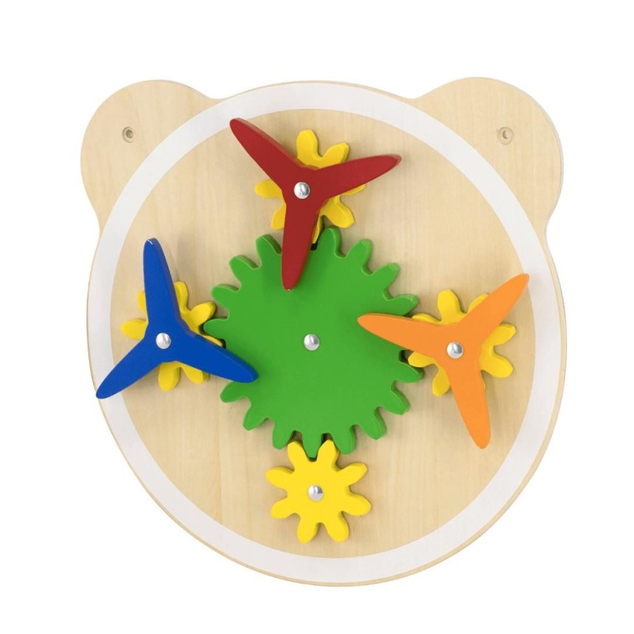 Wooden Toys Viga Baby Toys & Teethers | Wooden Wall Toy-Turning Windmill