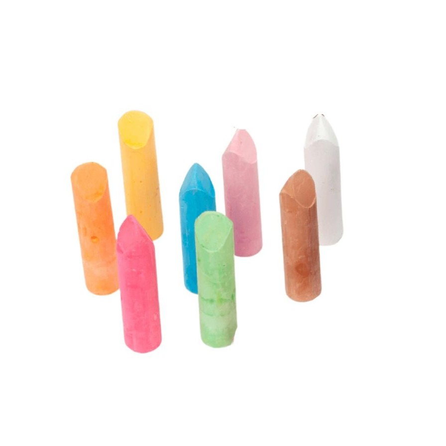 Wooden Toys ed.vantage Arts & Crafts | Stumpies Chalk-Packet Of 8