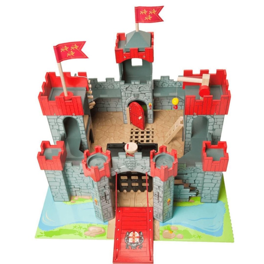 Wooden Toys Le Toy Van Gross Motor Skills | Lionheart Castle Playset