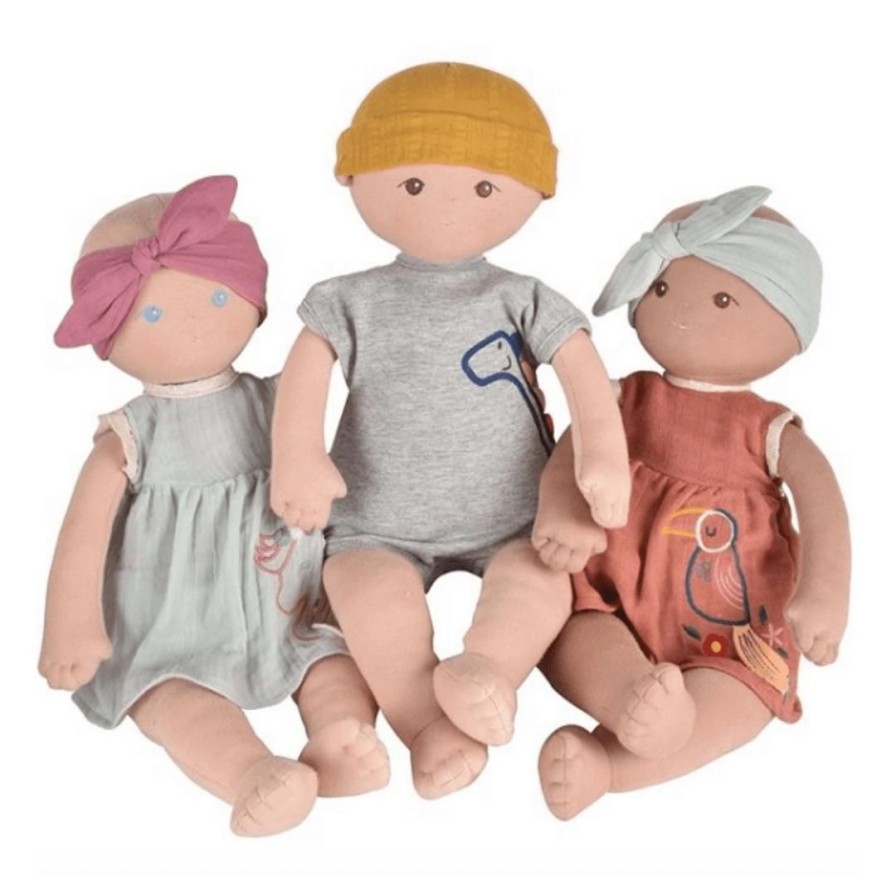 Wooden Toys Tikiri Dolls & Dollhouses | Organic Cotton Baby Doll