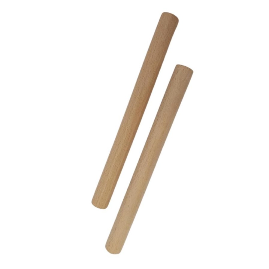 Wooden Toys Fun Factory Musical Toys | Tone Sticks (Pair)