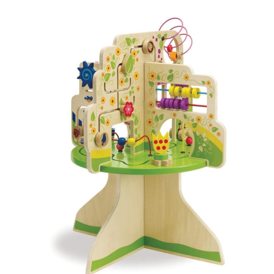 Wooden Toys Manhattan Shapes & Colours | Tree Top Adventure Activity Table