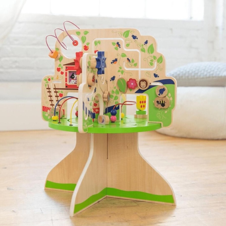 Wooden Toys Manhattan Shapes & Colours | Tree Top Adventure Activity Table