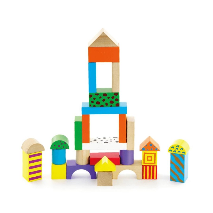 Wooden Toys Viga Building Blocks | Wooden Blocks 50Pce-Viga