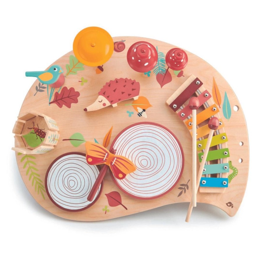 Wooden Toys Tender Leaf Toys Musical Toys | Forest Musical Activity Table